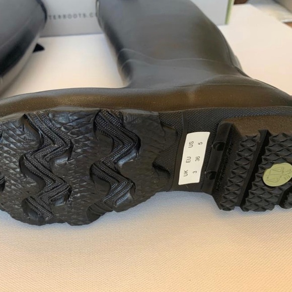 NWT Hunter Boots Sz5, black, fit like a 6 - Picture 5 of 7